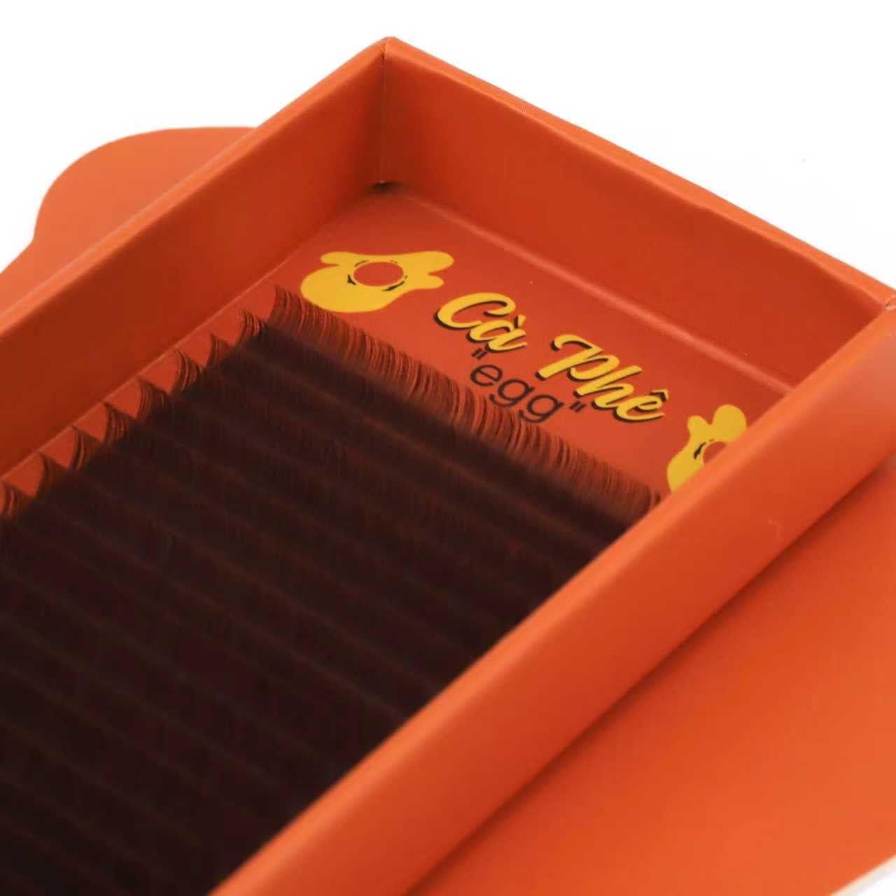 Egg Coffee Brown Lashes