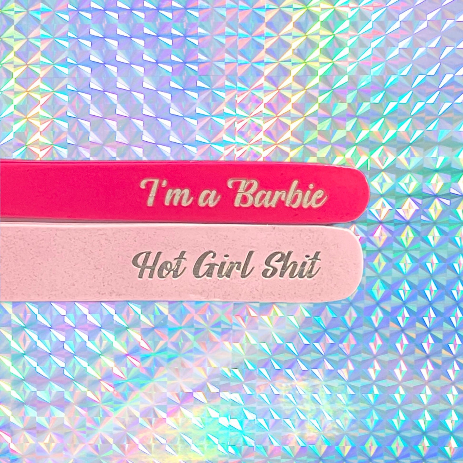 Bundle Deal Barbie Isolation Tweezer and Hot Girl Shit Tweezer