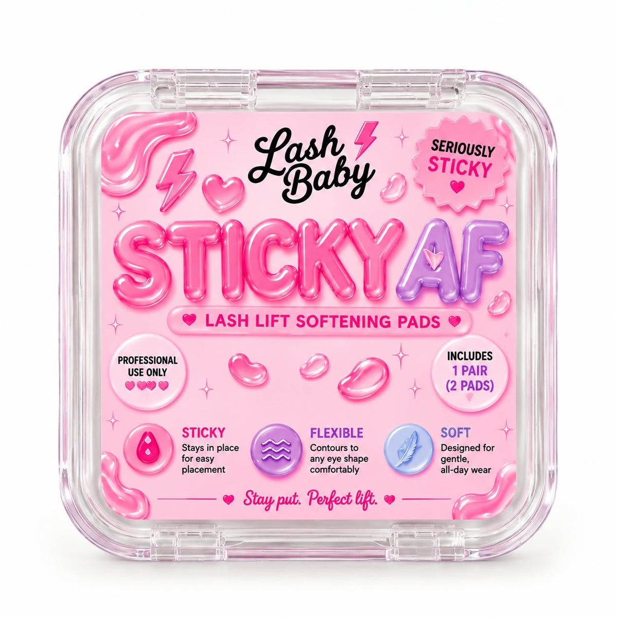 Sticky AF - Lash Lift Softening Pads