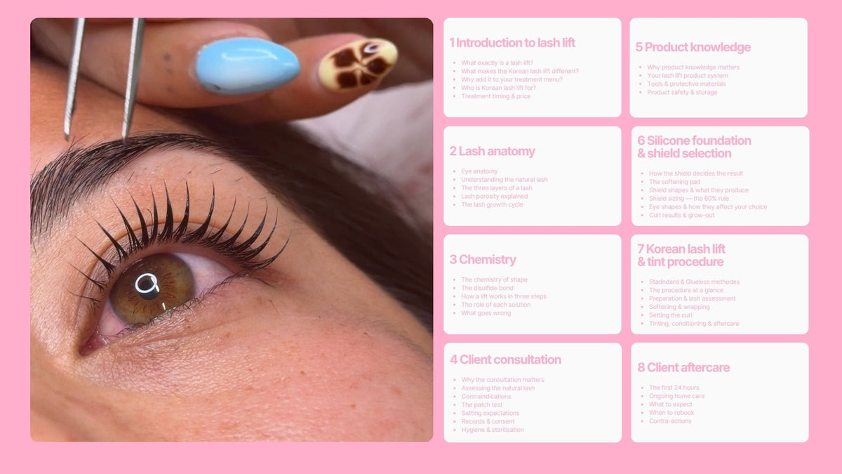 Korean Lash Lift Online Course Pre Launch