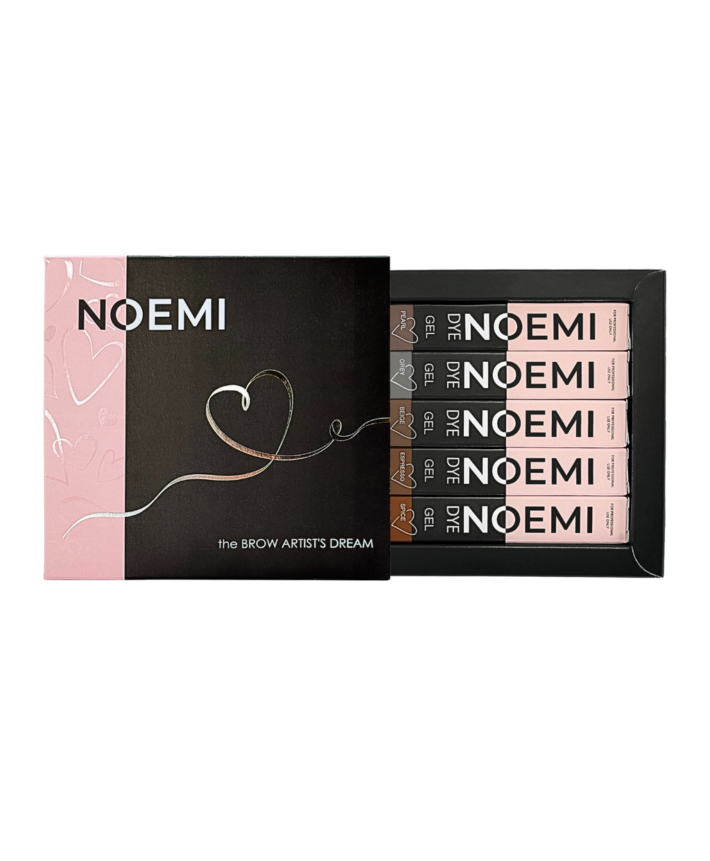 Noemi Lash & Brow Gel Dye Kit (all 5 colors)