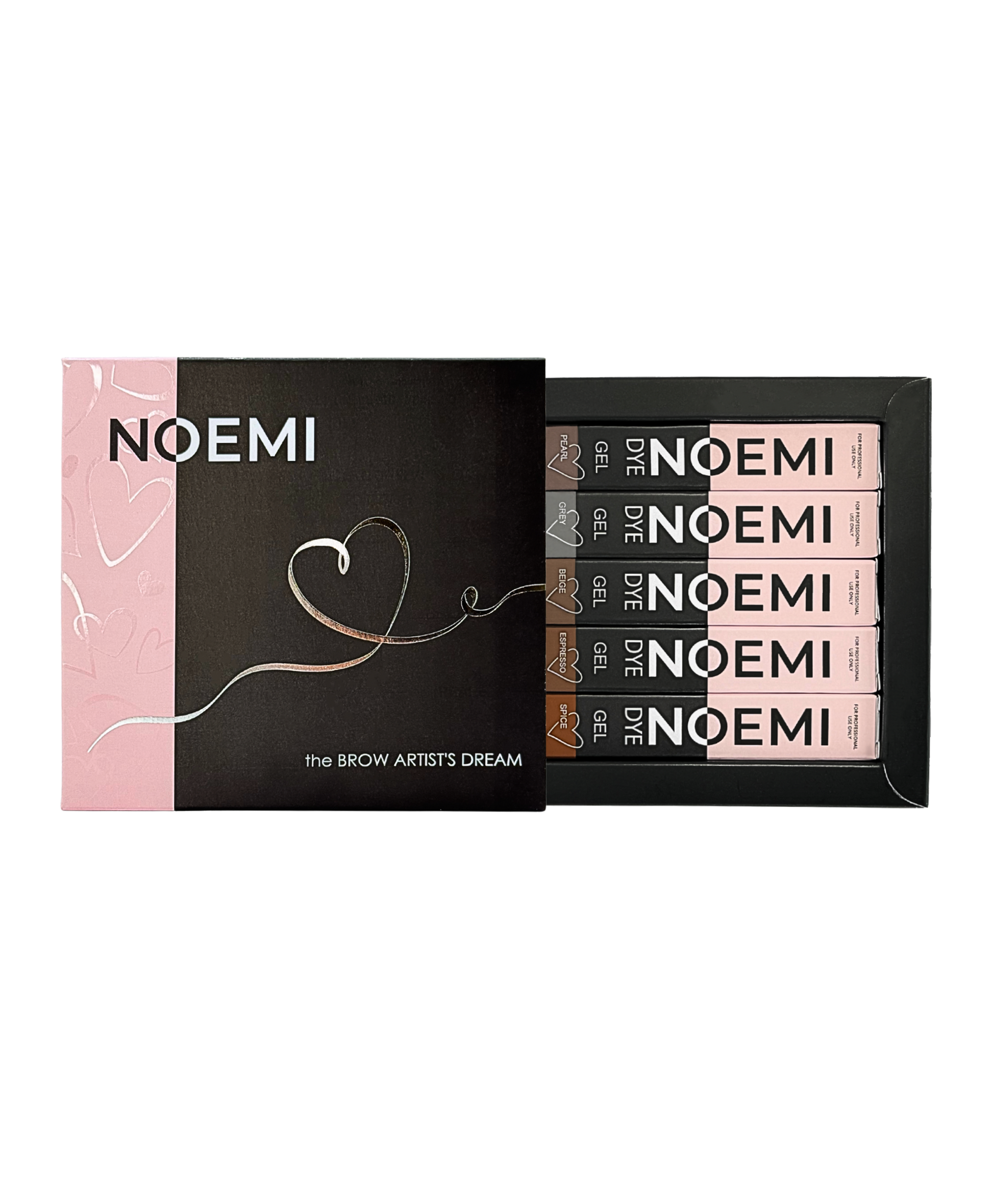 Noemi Lash & Brow Gel Dye Kit (all 5 colors)