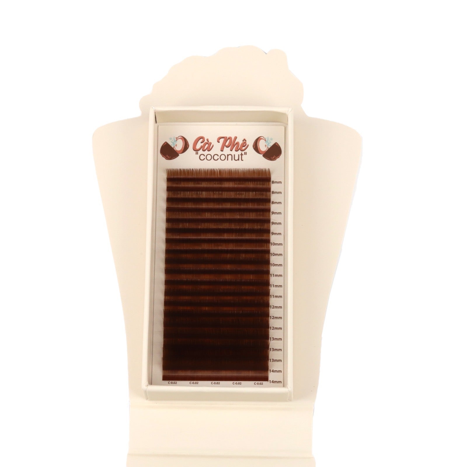 Coconut Coffee Brown Lashes