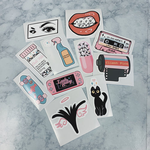 90s Baby Sticker Packet